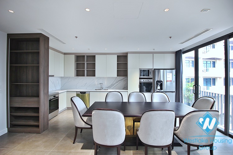 A luxurious duplex 3 bedrooms apartment for rent in Tay Ho area